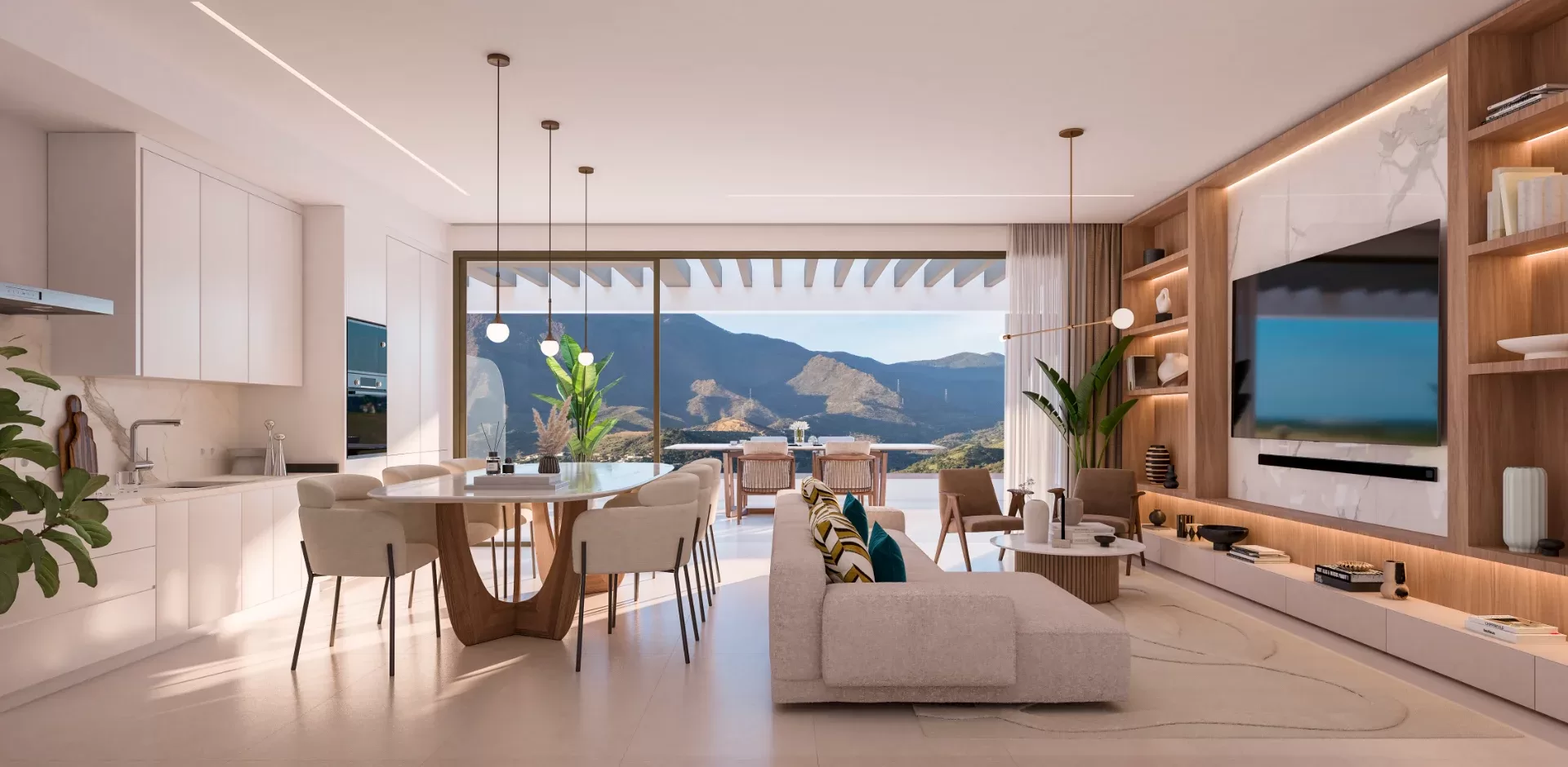 New-Build Apartments with Sea Views and Resort Facilities in Las Mesas, Estepona — photo 2
