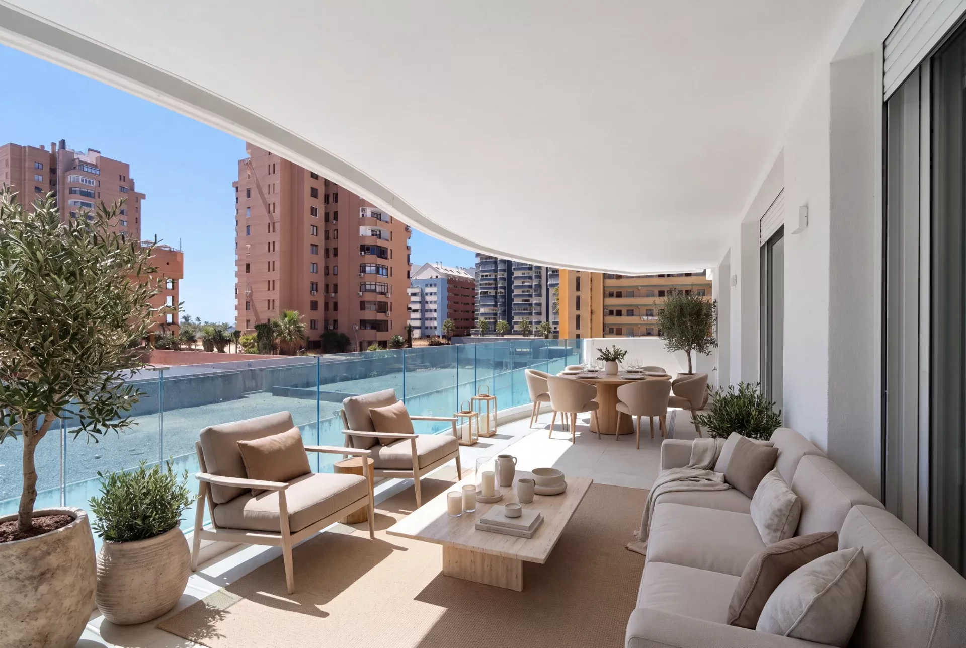 Exclusive city accommodation with a generous terrace near the beach — photo 9