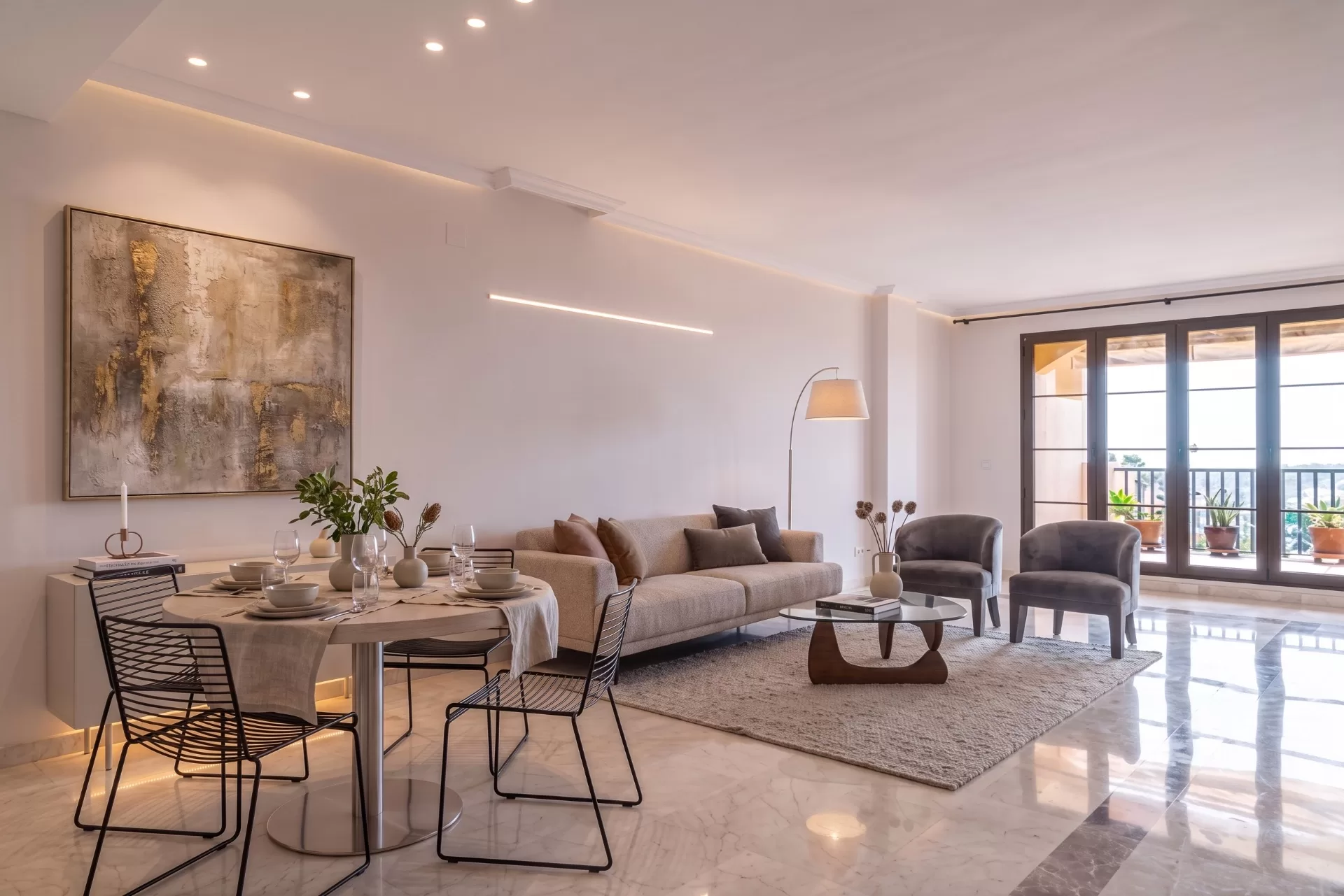 Fully renovated apartment with breathtaking views — La Finca, Los Arqueros Golf & Country Club. views views views!