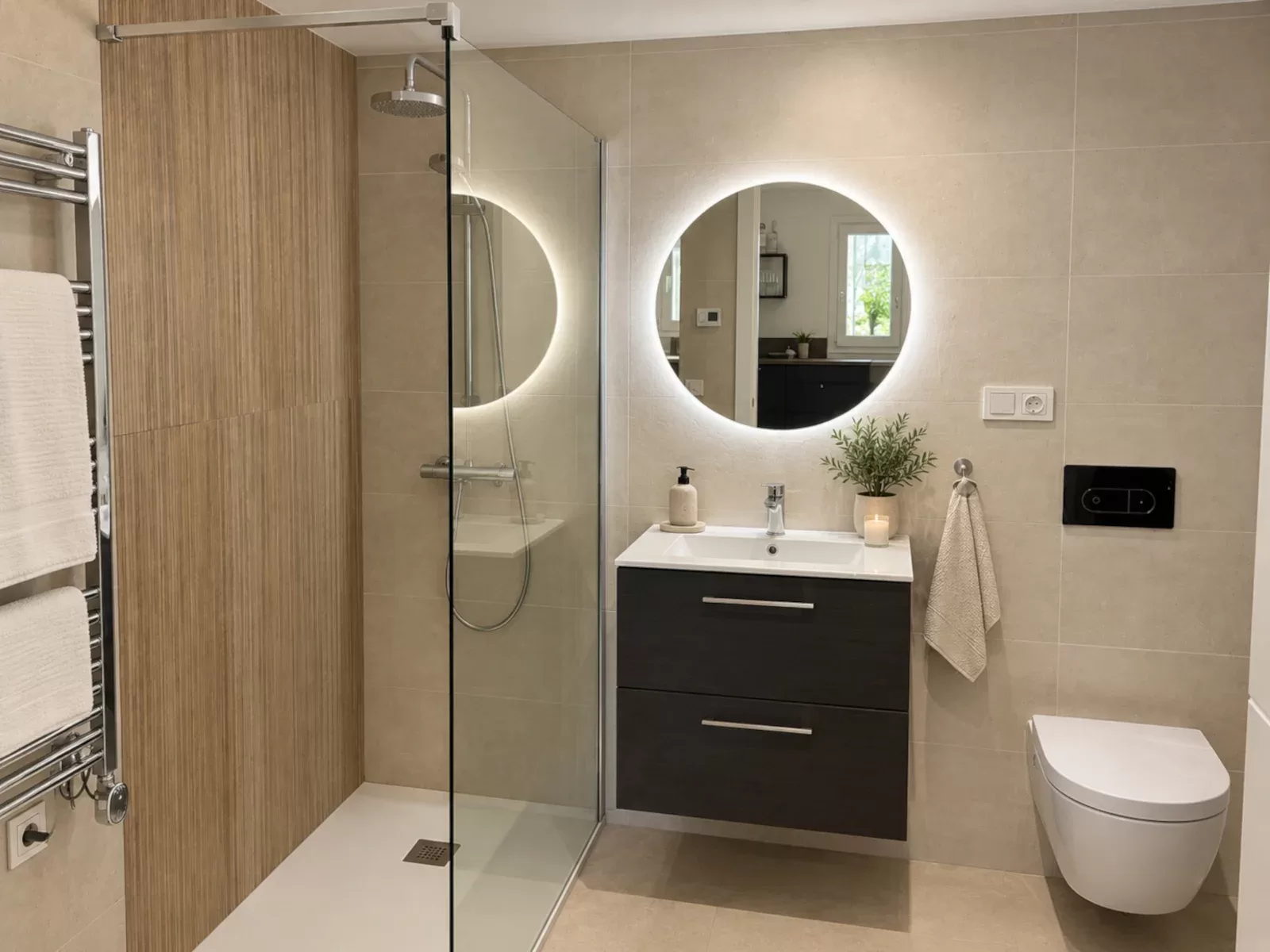 Sophisticated and fully renovated apartment in the exclusive beachfront urbanization Castiglione in San Pedro de Alcántara — photo 13