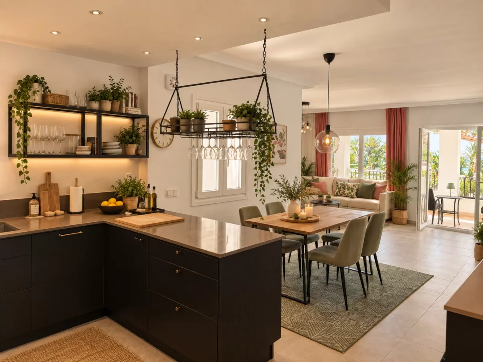 Sophisticated and fully renovated apartment in the exclusive beachfront urbanization Castiglione in San Pedro de Alcántara — photo 3