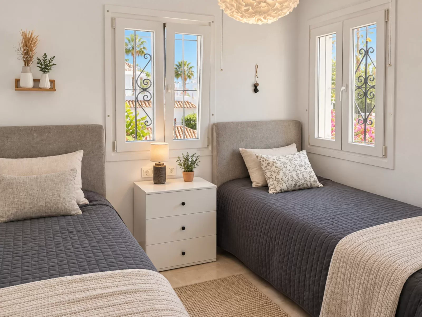 Sophisticated and fully renovated apartment in the exclusive beachfront urbanization Castiglione in San Pedro de Alcántara — photo 14