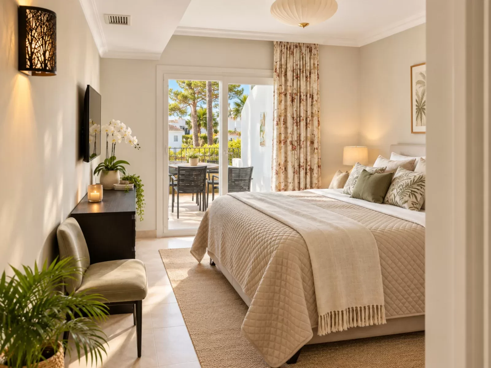 Sophisticated and fully renovated apartment in the exclusive beachfront urbanization Castiglione in San Pedro de Alcántara — photo 8