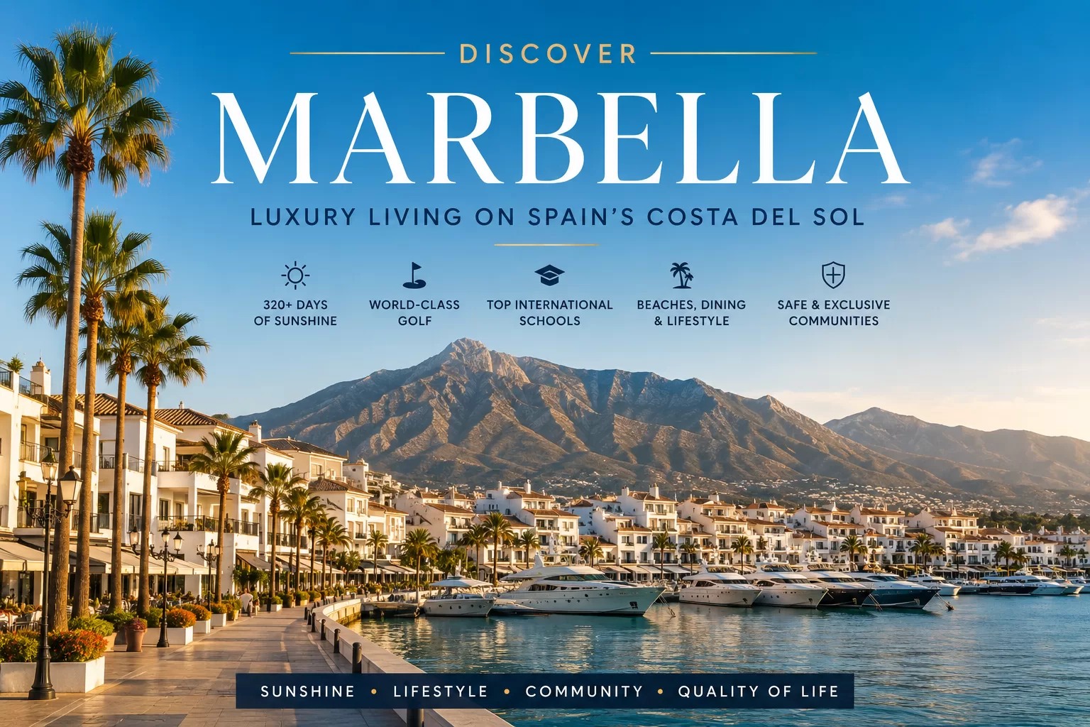 Marbella Is One of the Most Desirable Places to Live in Spain